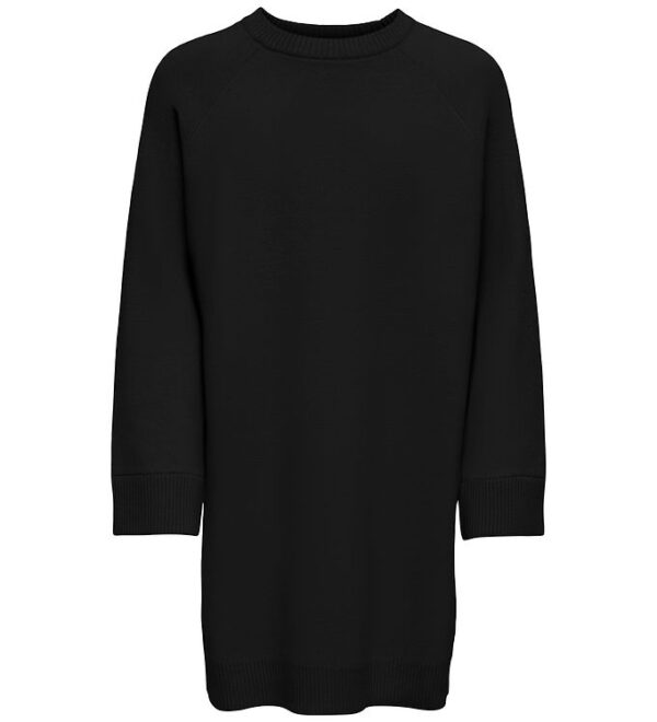 Kids Only Kjole - Strik - Viskoseblanding - KogKelly - Black