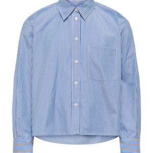 Kids Only Skjorte - KogEma - Bright White/Mazarine Blue