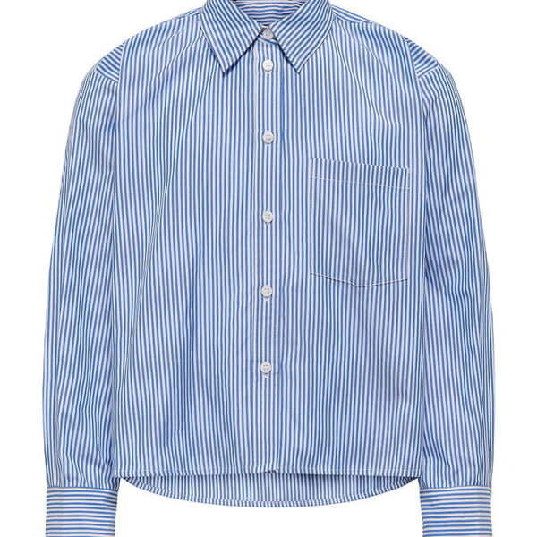 Kids Only Skjorte - KogEma - Bright White/Mazarine Blue