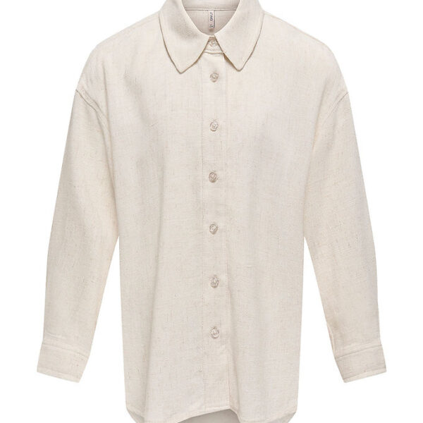 Kids Only Skjorte - Viskose/Hør - KogSiesta - Moonbeam