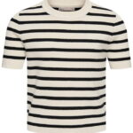 Kids Only T-shirt - Strik - KogFie - Cloud Dancer/Black