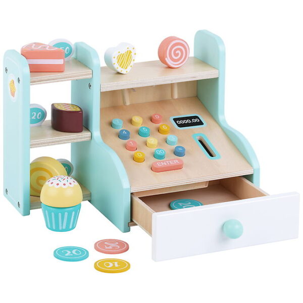 Kinder and Kids Trælegetøj - Kasseapparat