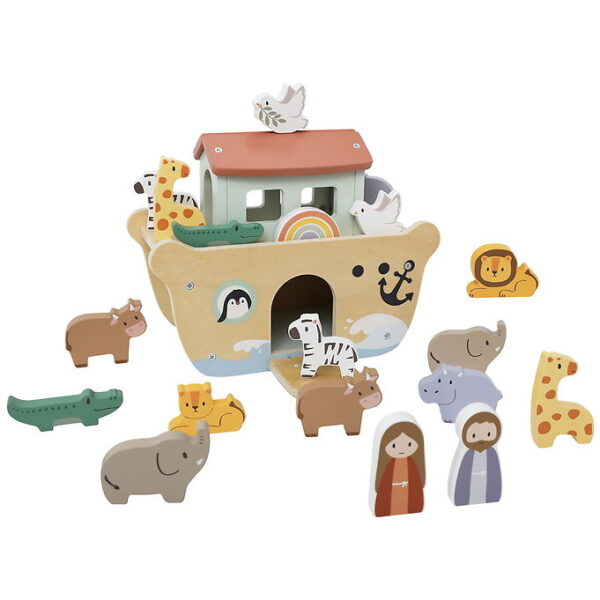 Kinder and Kids Trælegetøj - Noas Ark