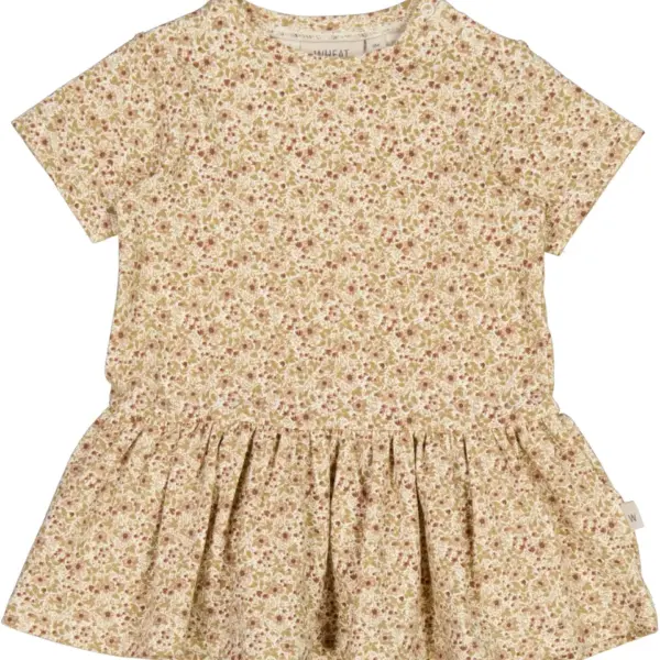 Kjole Birthe - eggshell flowers - 74