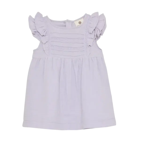 Kjole Muslin - Purple Heather - 68
