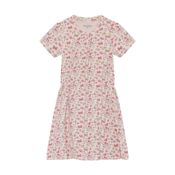 Kjole m. Print - Raindrops on Roses - 98