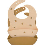 Konges Sløjd Hagesmække - Silikone - 2-pak - Lemon/Almond