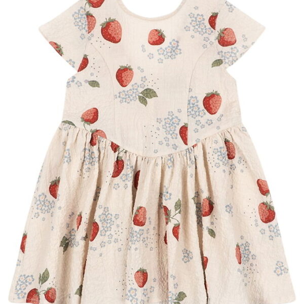 Konges Sløjd Kjole - Ava Bow - Marmelade Sun