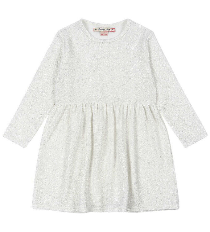Konges Sløjd Kjole - Lola - White Glitter