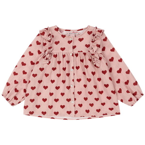 Konges Sløjd Skjorte - Musselin - Coco Frill - Amour Mellow