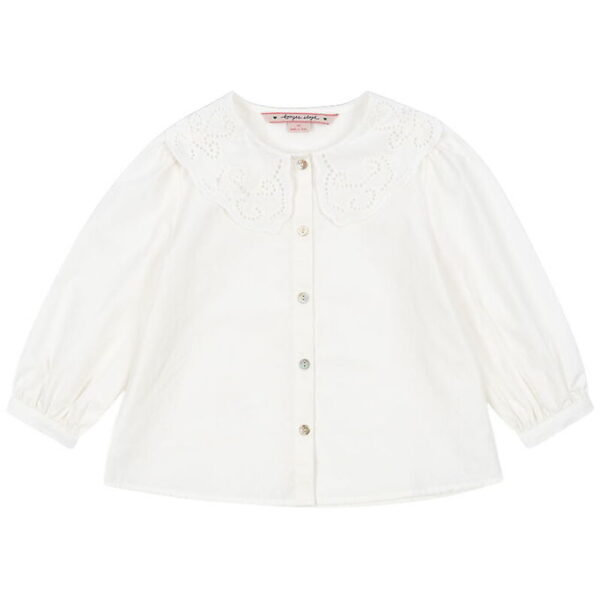 Konges Sløjd Skjorte - Rilo Collar - Optic White