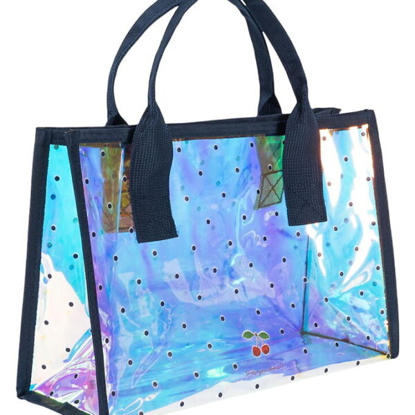 Konges Sløjd Strandtaske - 32x22 cm - Navy Dot