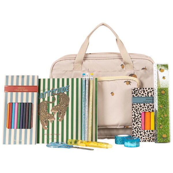 Konges Sløjd Taske m. Krea - Holiday Essentials - Lemon