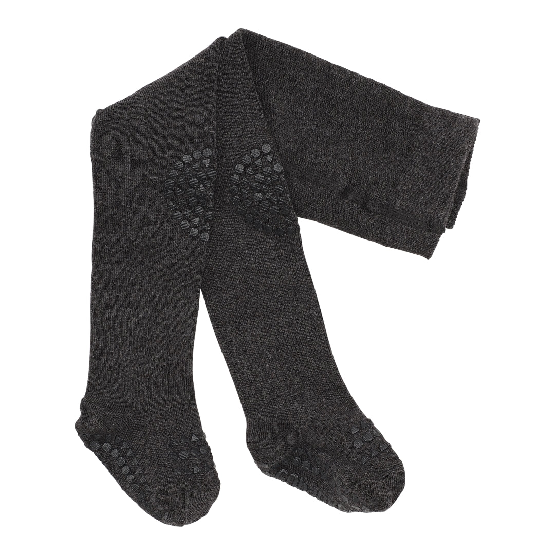 Kravle Strømpebukser - Dark Grey - 12-18 Mdr Kravle Strømpebukser - Dark Grey - 12-18 Mdr
