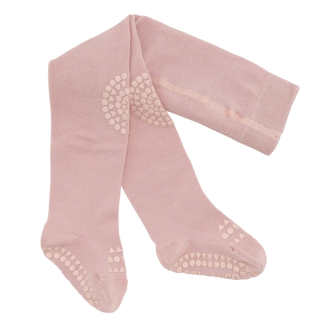Kravle Strømpebukser - Soft Pink - 6-12 Mdr.