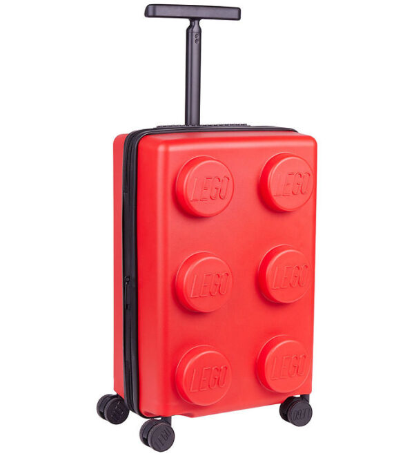 LEGOÂ® Kuffert - Brick 2x3 - Expandable PP - 31 L - Bright Red