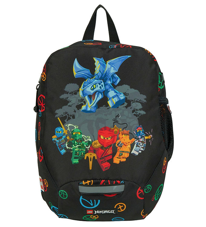 LEGOÂ® Ninjago Børnehavetaske - 10 L - Ninja Skills - Sort