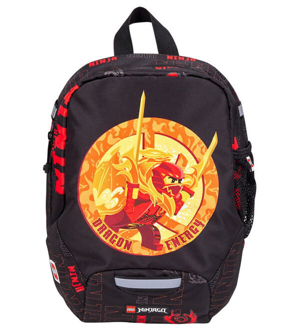 LEGOÂ® Ninjago Børnehavetaske - Dragon Energy - 10 L - Sort