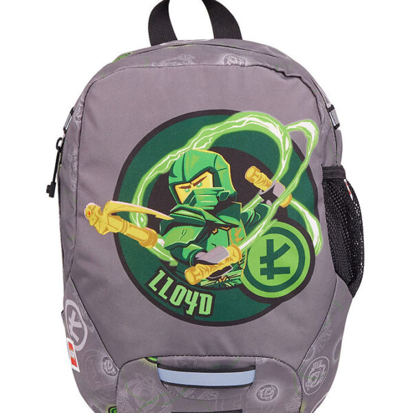 LEGO® Ninjago Børnehavetaske - Elemental Master Of Energy - Grå LEGO® Ninjago Børnehavetaske - Elemental Master Of Energy - Grå