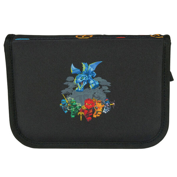 LEGO® Ninjago Penalhus m. Indhold - Ninja Skills - Sort LEGO® Ninjago Penalhus m. Indhold - Ninja Skills - Sort