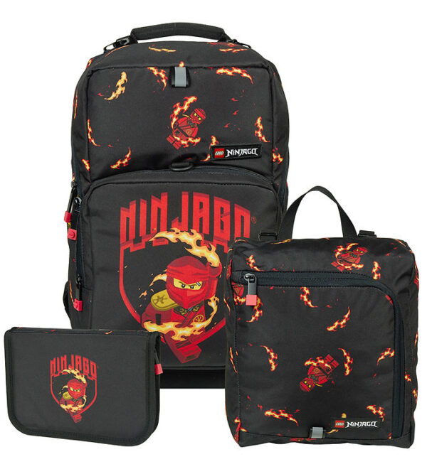 LEGOÂ® Ninjago Skoletaskesæt - Optimo - 20,5 L - Kai - Spinjitzu