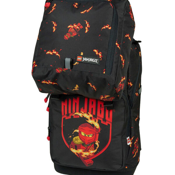 LEGO® Ninjago Skoletaskesæt - Optimo - Kai - 20 L - Sort LEGO® Ninjago Skoletaskesæt - Optimo - Kai - 20 L - Sort