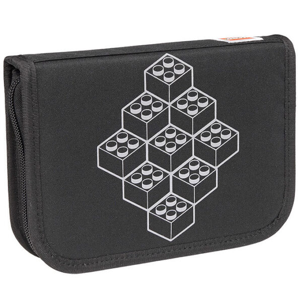 LEGO® Penalhus m. Indhold - Bricks - Sort LEGO® Penalhus m. Indhold - Bricks - Sort