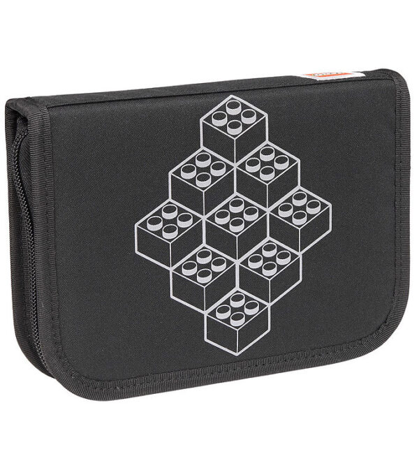 LEGOÂ® Penalhus m. Indhold - Bricks - Sort