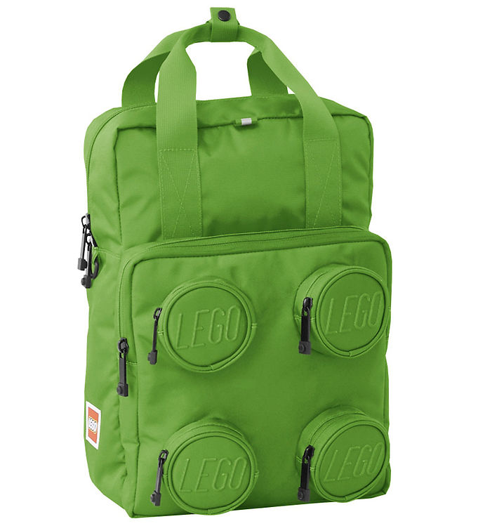 LEGOÂ® Skoletaske - Brick - 15 L - Bright Green