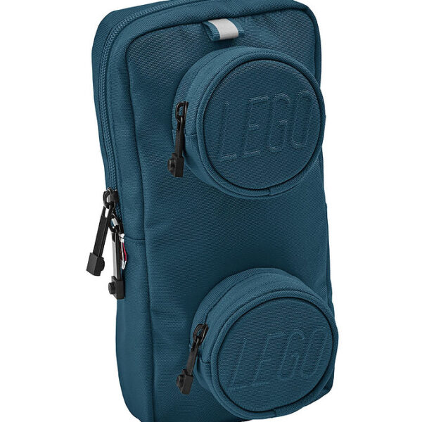 LEGO® Skuldertaske - Brick - 2,5 L - Earth Blue LEGO® Skuldertaske - Brick - 2,5 L - Earth Blue