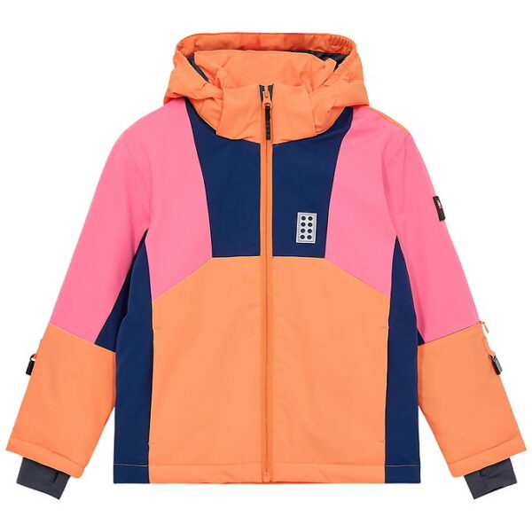 LEGOÂ® Wear Vinterjakke - LWJaz - Orange/Pink/Navy