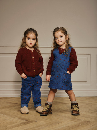 LIL ATELIER Strik Cardigan Emlen Lis Spiced Apple