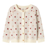 LIL ATELIER Strik Cardigan Saran Turtledove