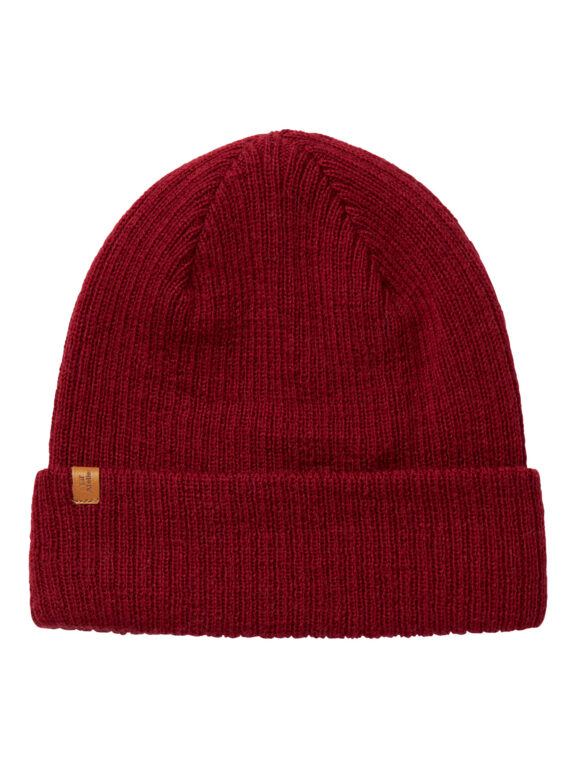 LIL ATELIER Uld Strikhue Nanson Red Dahlia