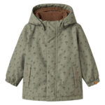 LIL ATELIER Vinterjakke SNOW10 Overland Trek Mushroom
