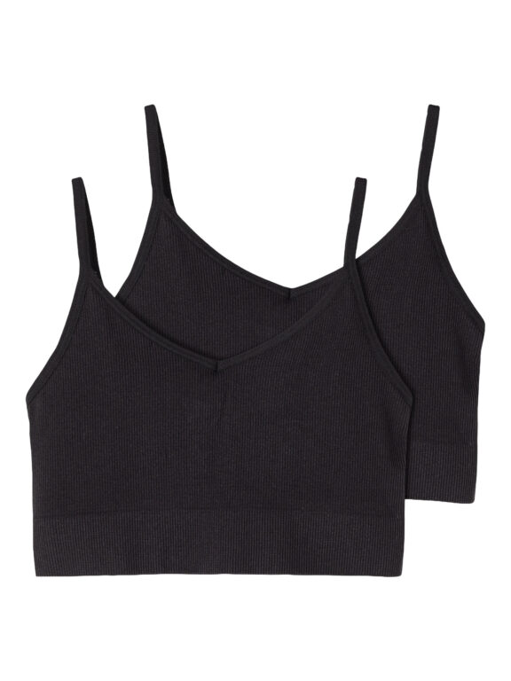 LMTD 2-Pak Rib Top Kailey Black LMTD 2-Pak Rib Top Kailey Black