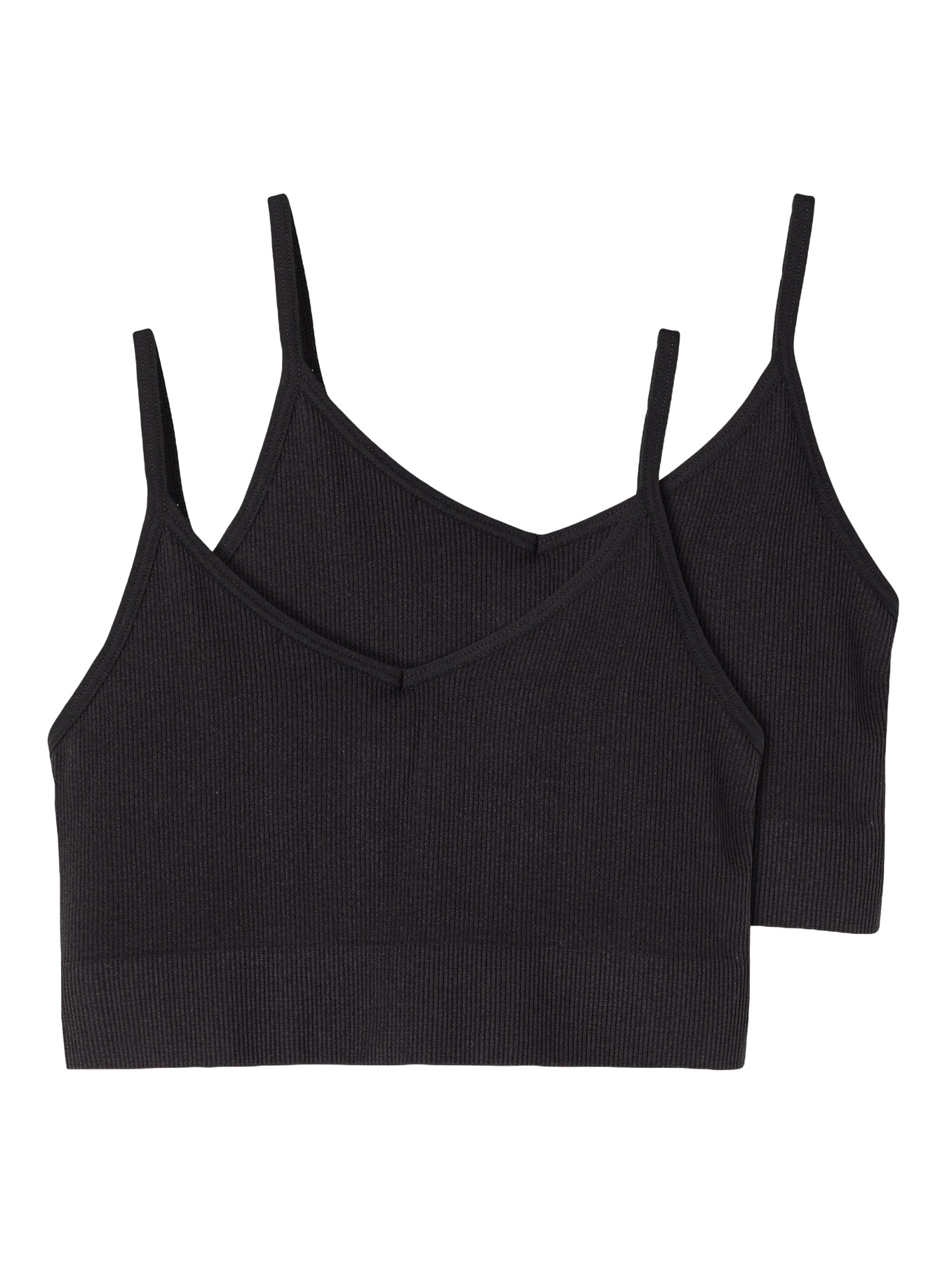 LMTD 2-Pak Rib Top Kailey Black