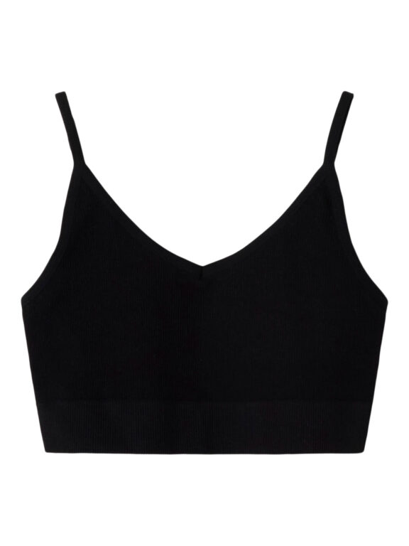 LMTD Rib Top Kailey Black LMTD Rib Top Kailey Black