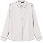 LMTD Skjorte - NlmFredast - Bright White