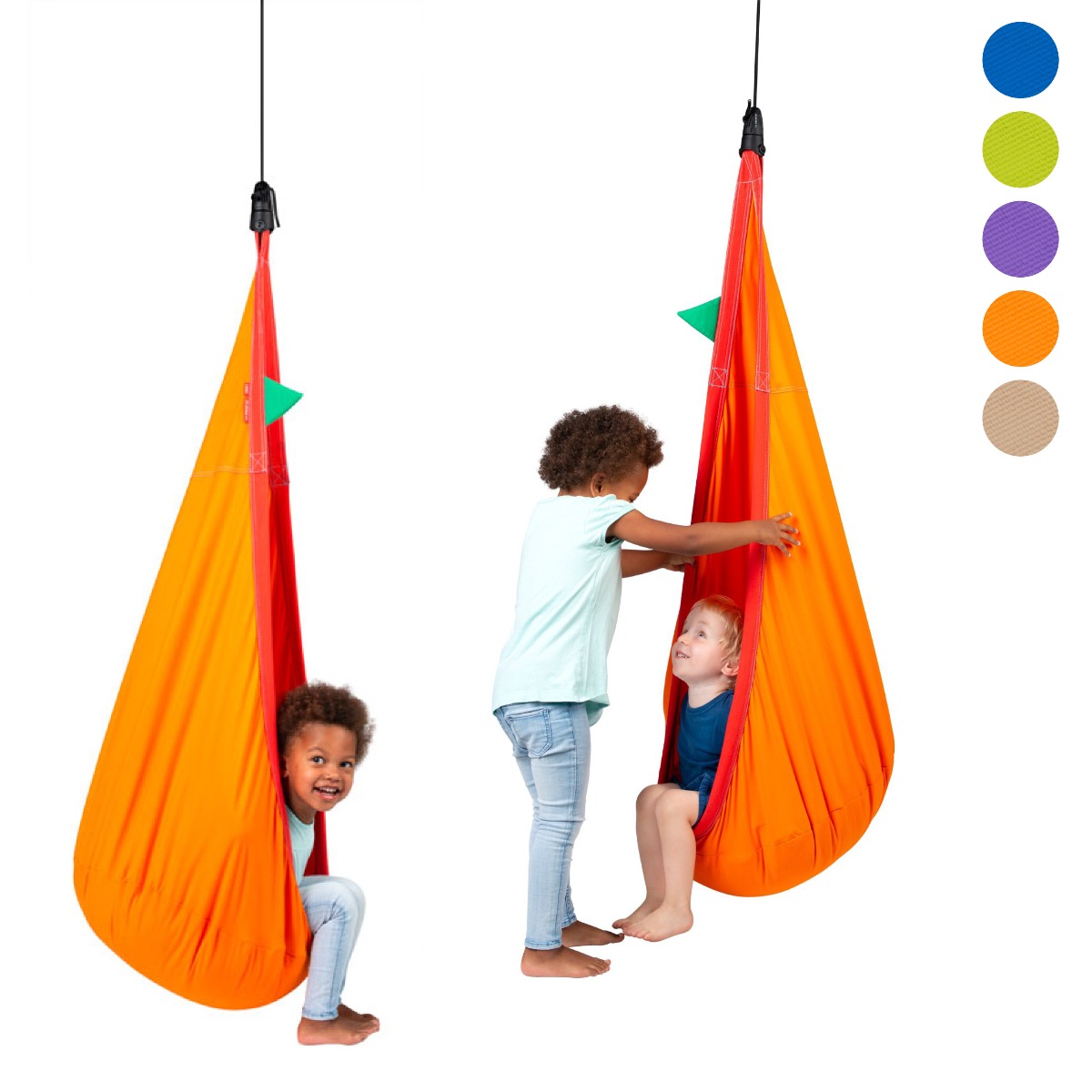 La Siesta | Hængekøjehule i økologisk bomuld inkl. ophæng