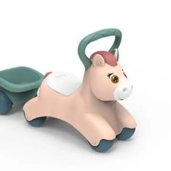 Lær-at-gå-bil-Pony med vogn