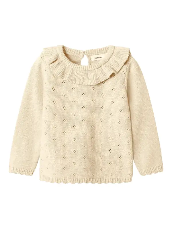 Laguna Strik Bluse - Turtledove - 98