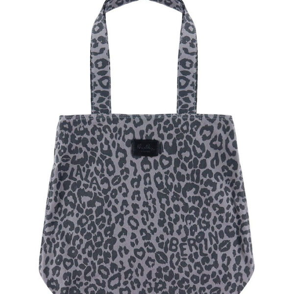 Lala Berlin Shopper - Carmela - Asphalt Leo