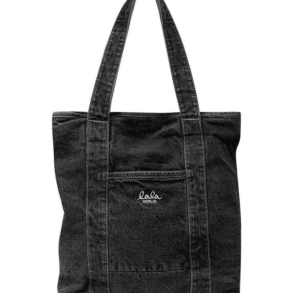Lala Berlin Shopper - Carmela - Denim Washed Black