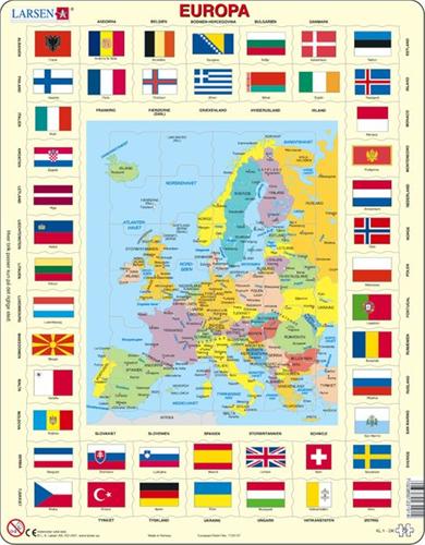 Larsen Puslespil Europas flag