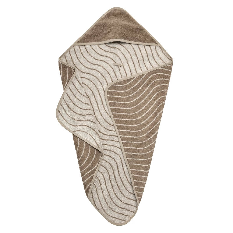 Leander Hoodie - Woodland - Økologisk Bomuld - Cappuccino