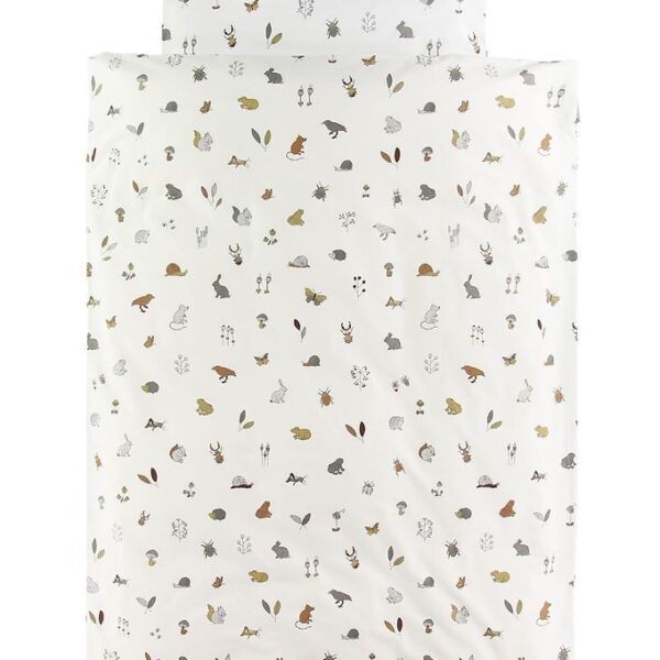 Leander Sengetøj - Junior - Forest - Cappucino