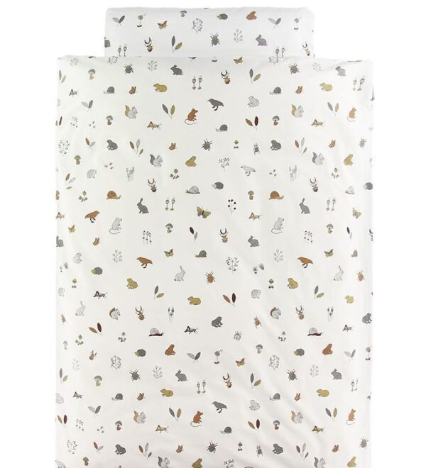 Leander Sengetøj - Junior - Forest - Cappucino