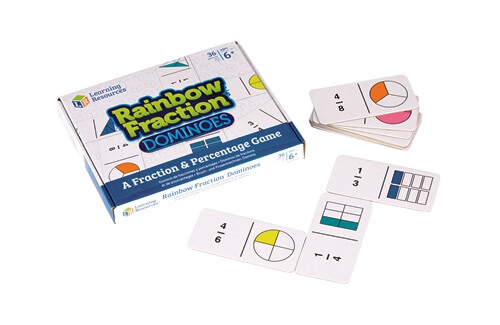 Learning Resources | Brøkspil - Domino