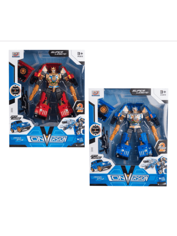 Legetøjs Robot/Bil Med Lys & LydÂ - Robot - Legekammeraten.dk